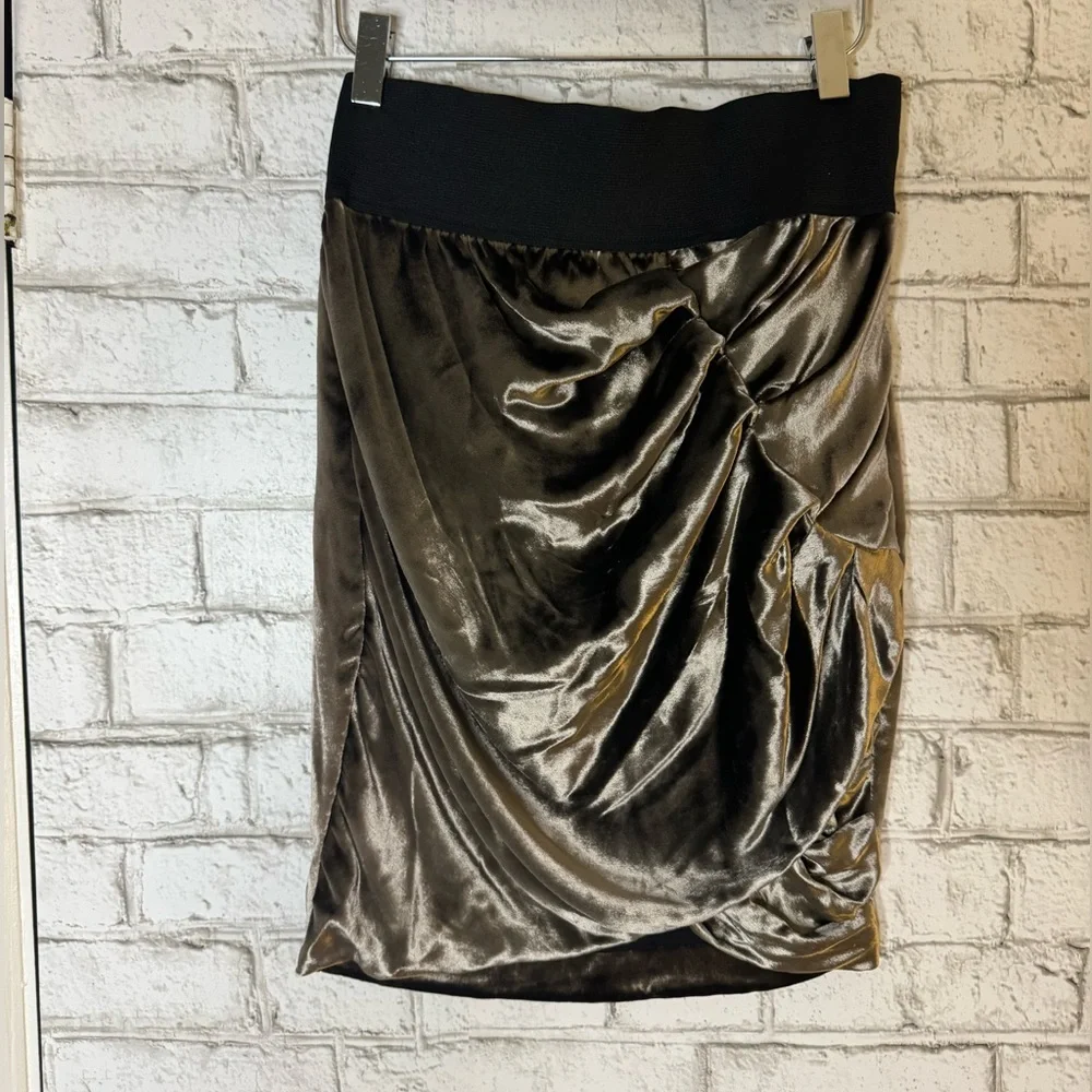 Elizabeth and James Velvet skirt size 4